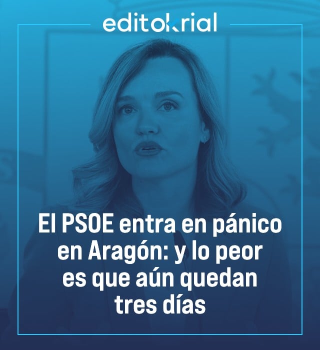 El PSOE entra en pánico en Aragón: y lo peor es que aún quedan tres días