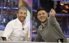 Pablo Motos y Joaquín Sánchez en el plató de El Hormiguero (Atresmedia).