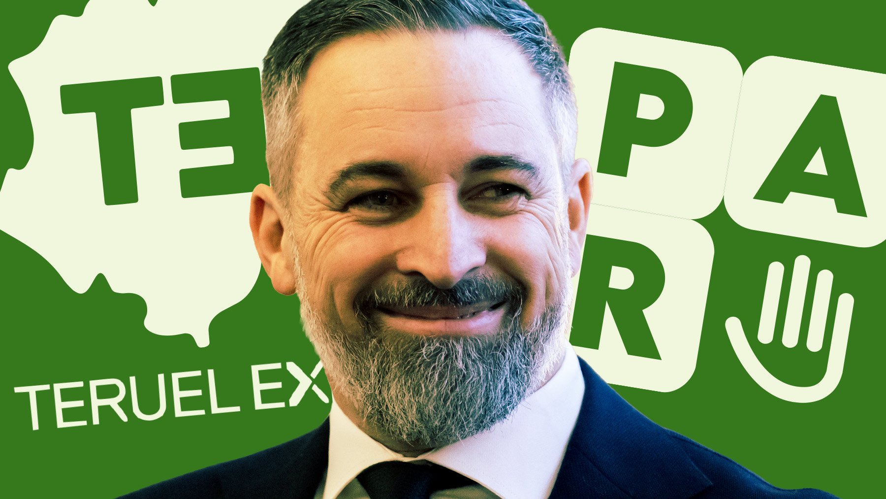 La batalla de Teruel: la sintonía de Abascal con un alcalde del PAR que puede dar a Vox la segunda plaza