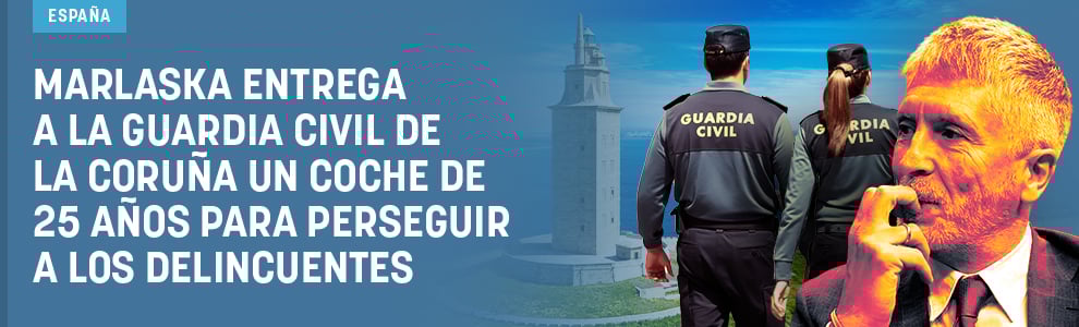 Marlaska entrega a la Guardia Civil de La Coruña un coche de 25 años para perseguir a los delincuentes