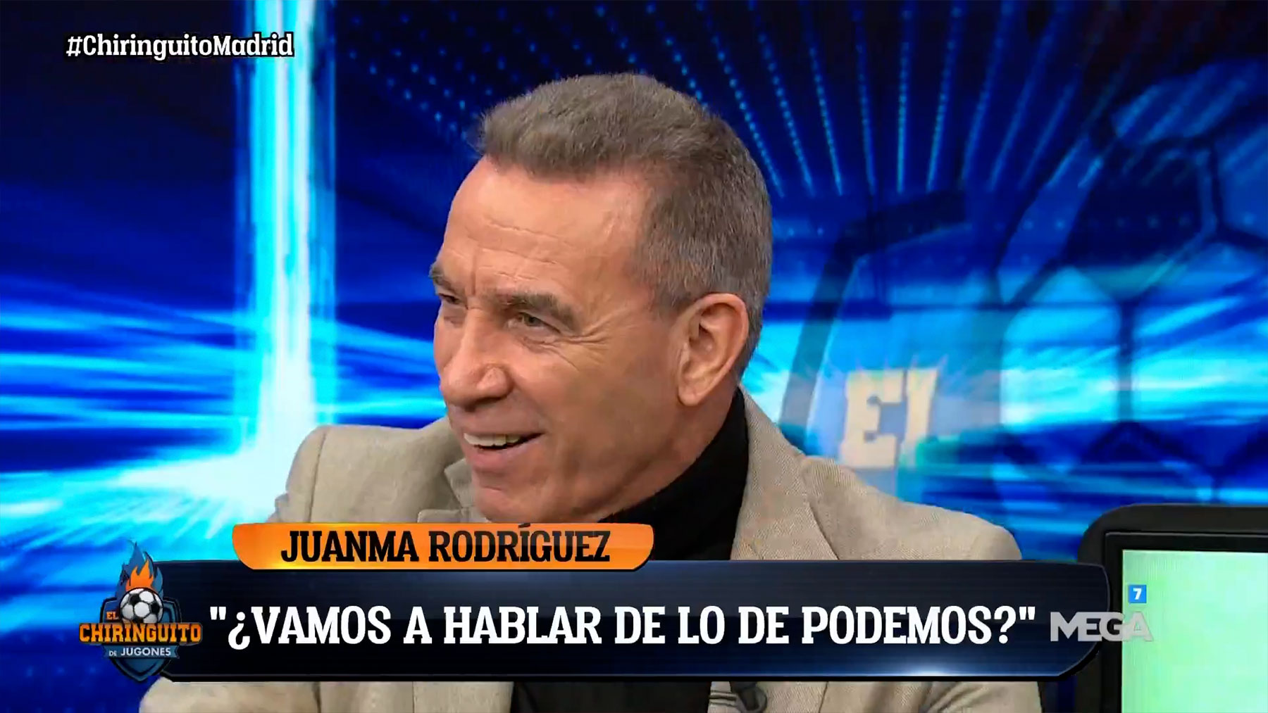 Paco Buyo estalla contra Podemos y PSOE por quitar los campos de fútbol de los colegios: ¡Parques para hacer botellones!
