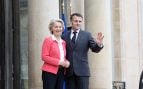 Ursula von der Leyen y Macron, bruselas, mercosur, francia, hungría, polonia, acuerdo, comercio
