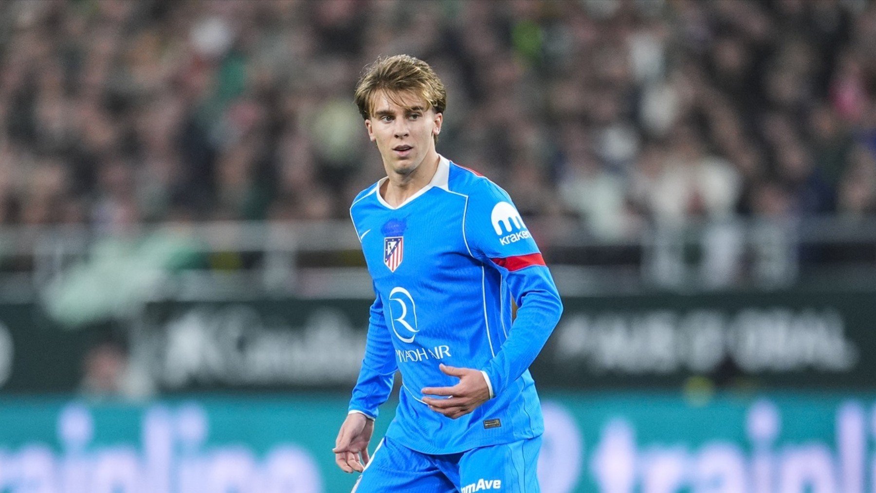 Pablo Barrios se rompe y estará un mes fuera con el Atlético