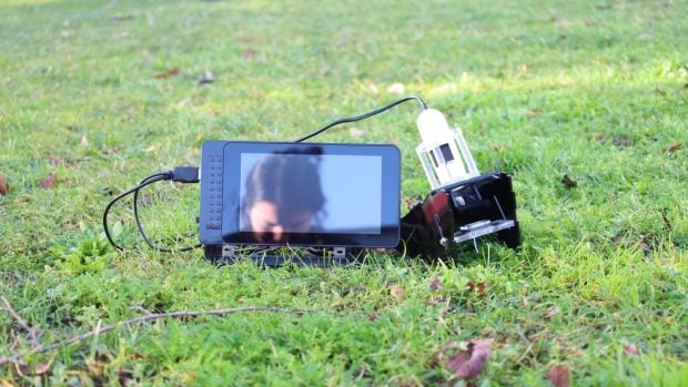 El dispositivo desarrollado por el CSIC. (Foto: Europa Press). 