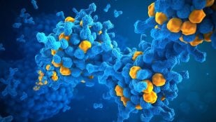 Molécula en el espacio