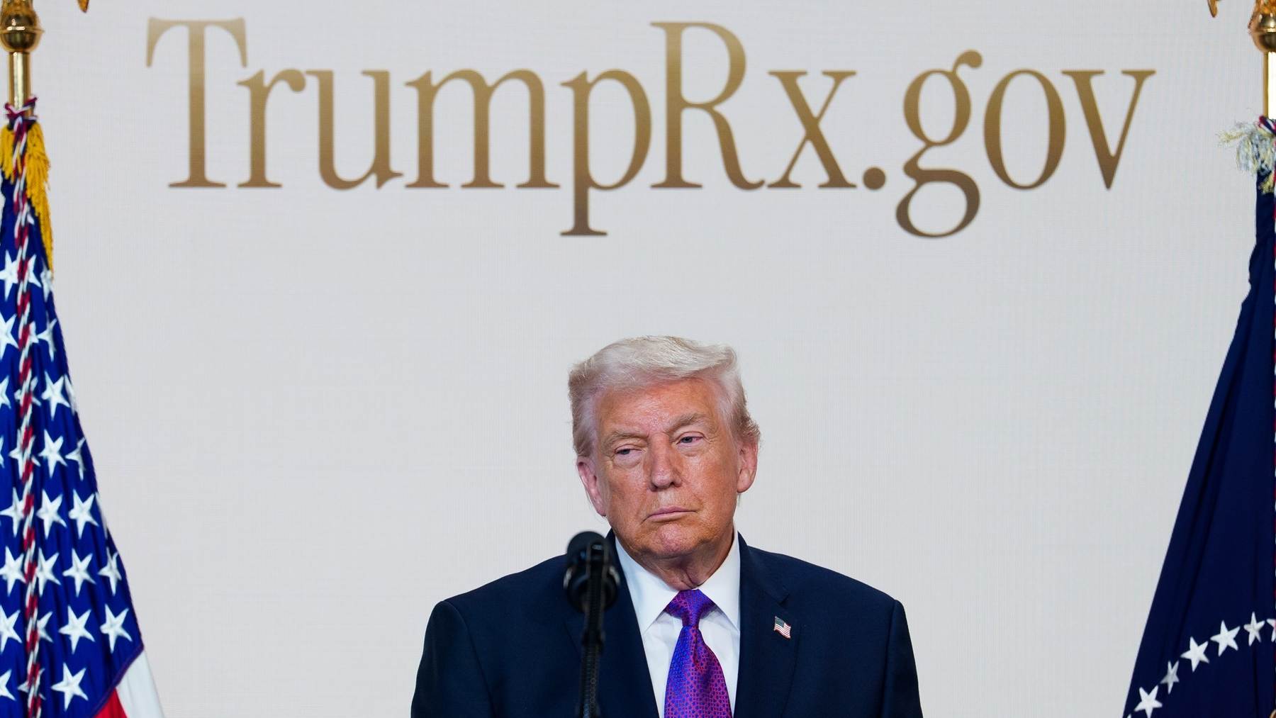 Trump lanza un portal con su nombre para comprar medicamentos a bajo precio en EEUU