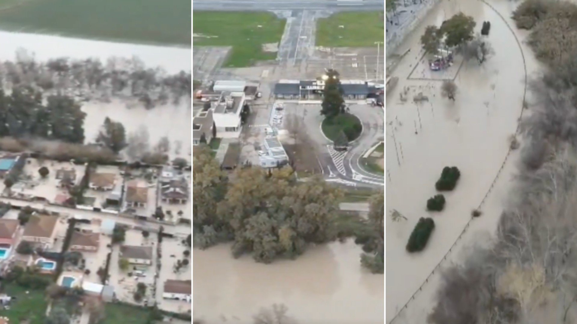 Caos por las lluvias en Córdoba: más de 1.500 evacuados tras el desbordamiento de varios ríos