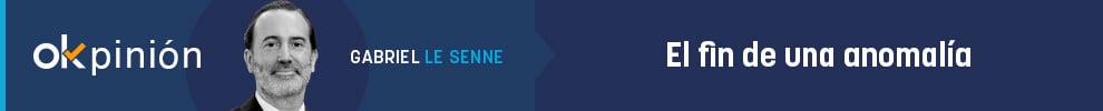 El fin de una anomalía