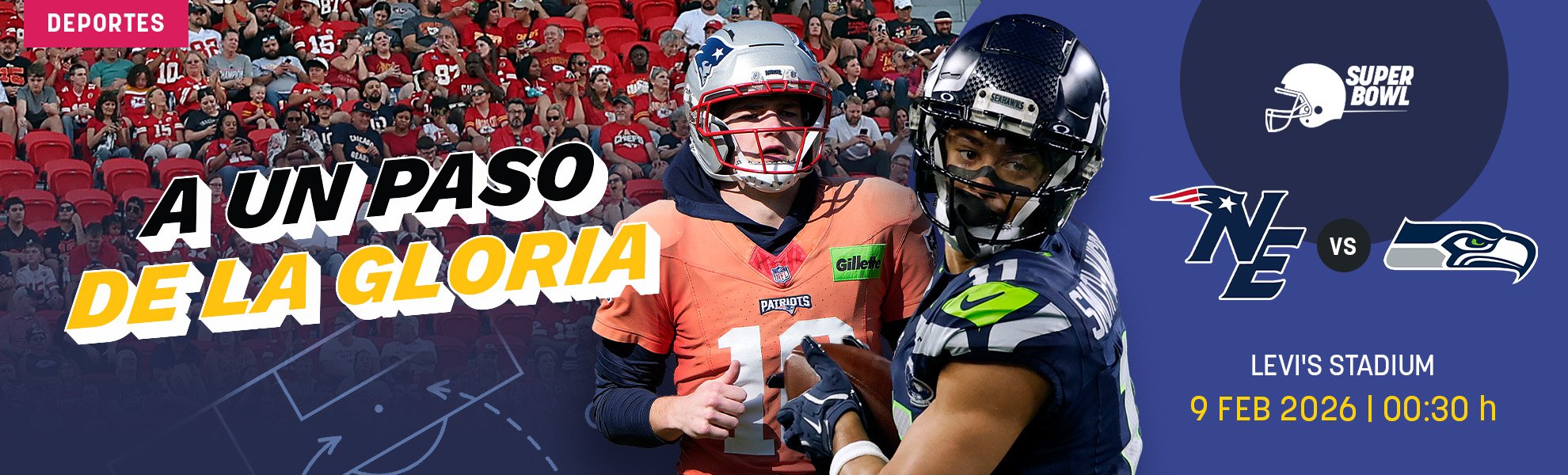 New England Patriots-Seattle Seahawks: a un paso de la gloria