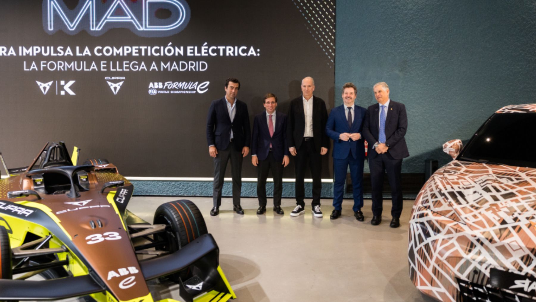 Cupra presenta a lo grande su ePrix de Madrid de Fórmula E: La gente va a disfrutar mucho
