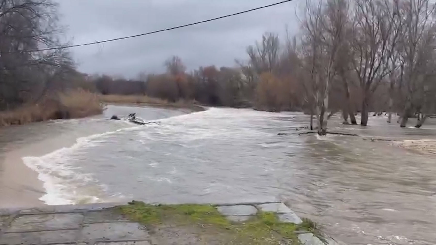 Alerta roja en Madrid: la borrasca