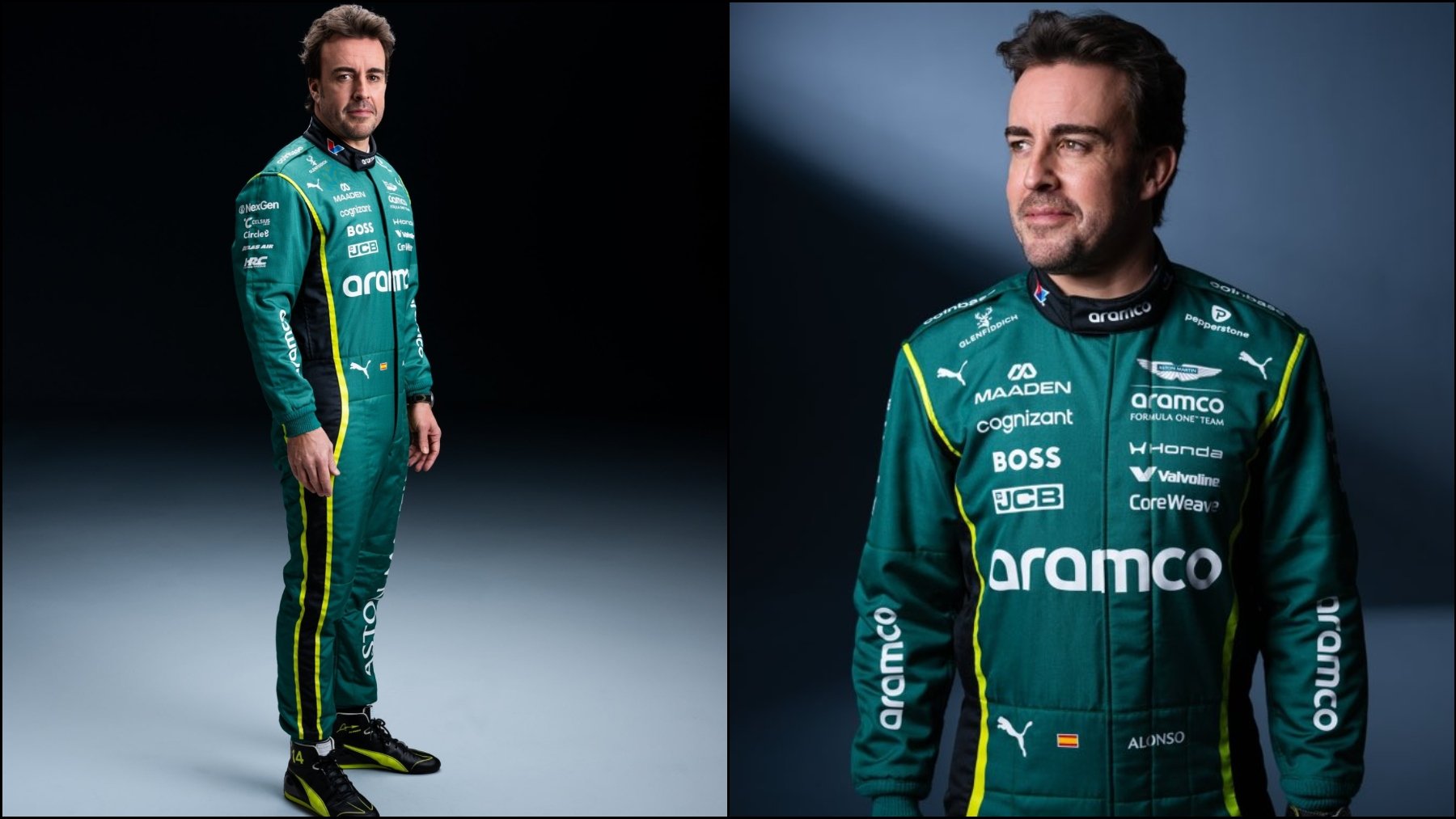 Así es el nuevo mono de Fernando Alonso: Aston Martin deja una pista clave sobre el color del coche