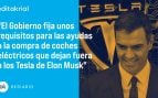 Boicot de Pedro Sánchez los Tesla de Musk: puro sectarismo eléctrico