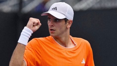 Rafa Jódar celebra una victoria. (FTM)