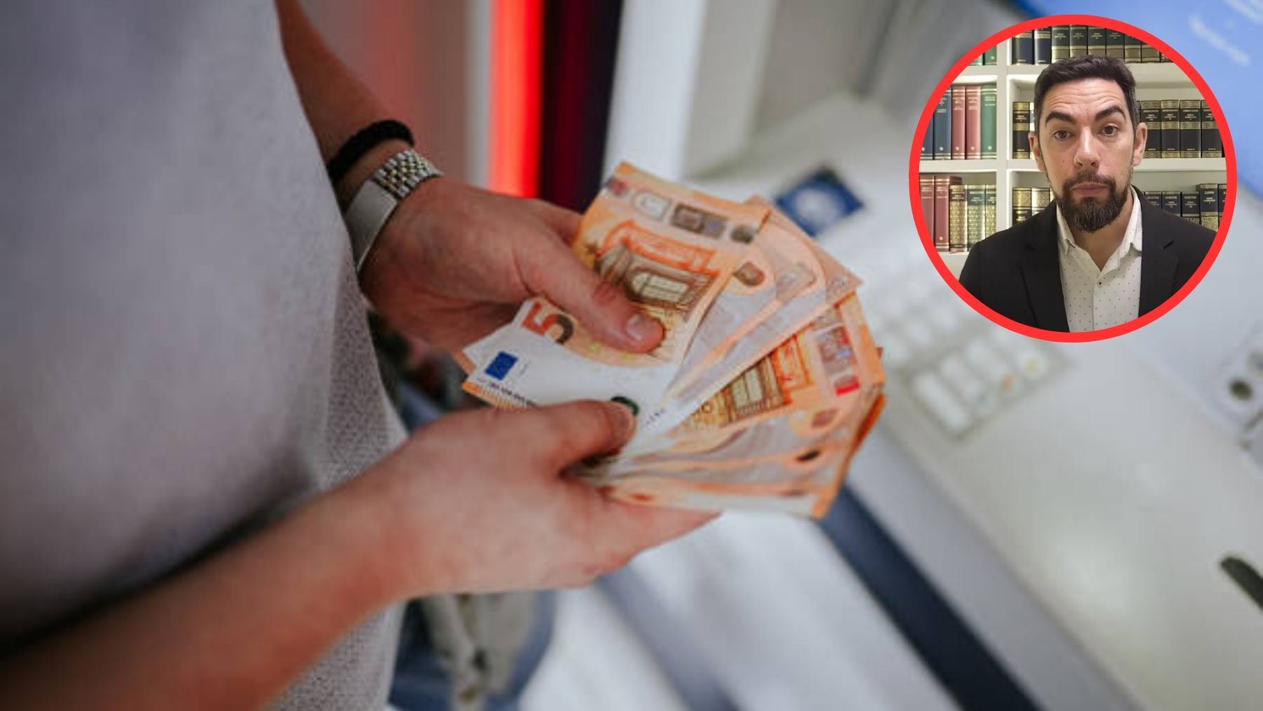 El aviso de David Jiménez, abogado, si sacas dinero del cajero: Te pueden multar