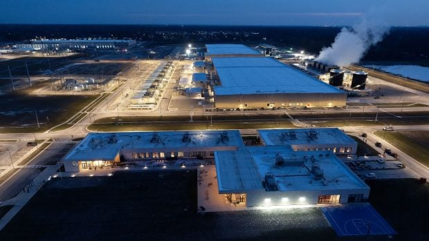Centro de datos de Google en New Albany (Ohio, Estados Unidos). (Foto: Google).