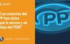Los votantes exigen que el PP se aleje del PSOE