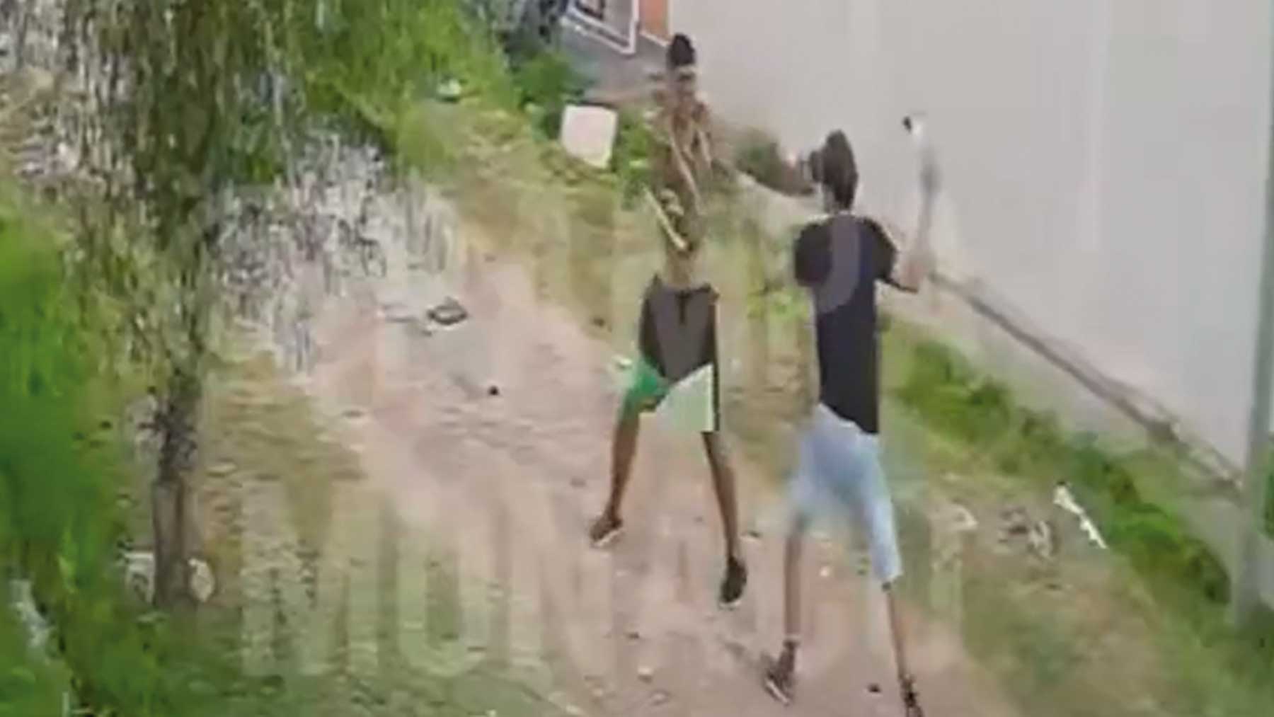 La pelea de Lucas Pires.