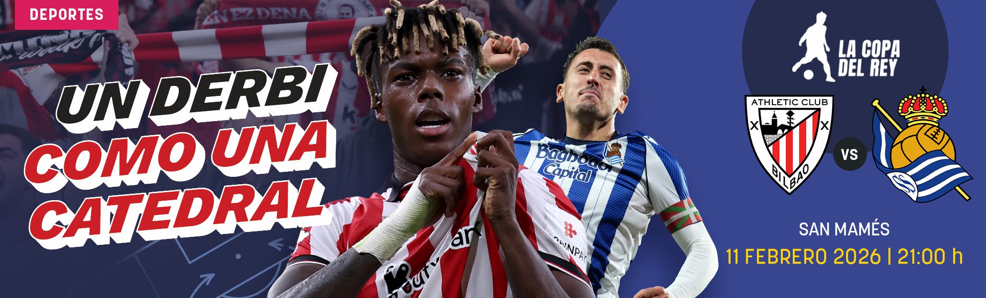 Athletic Club-Real Sociedad: un derbi como una catedral