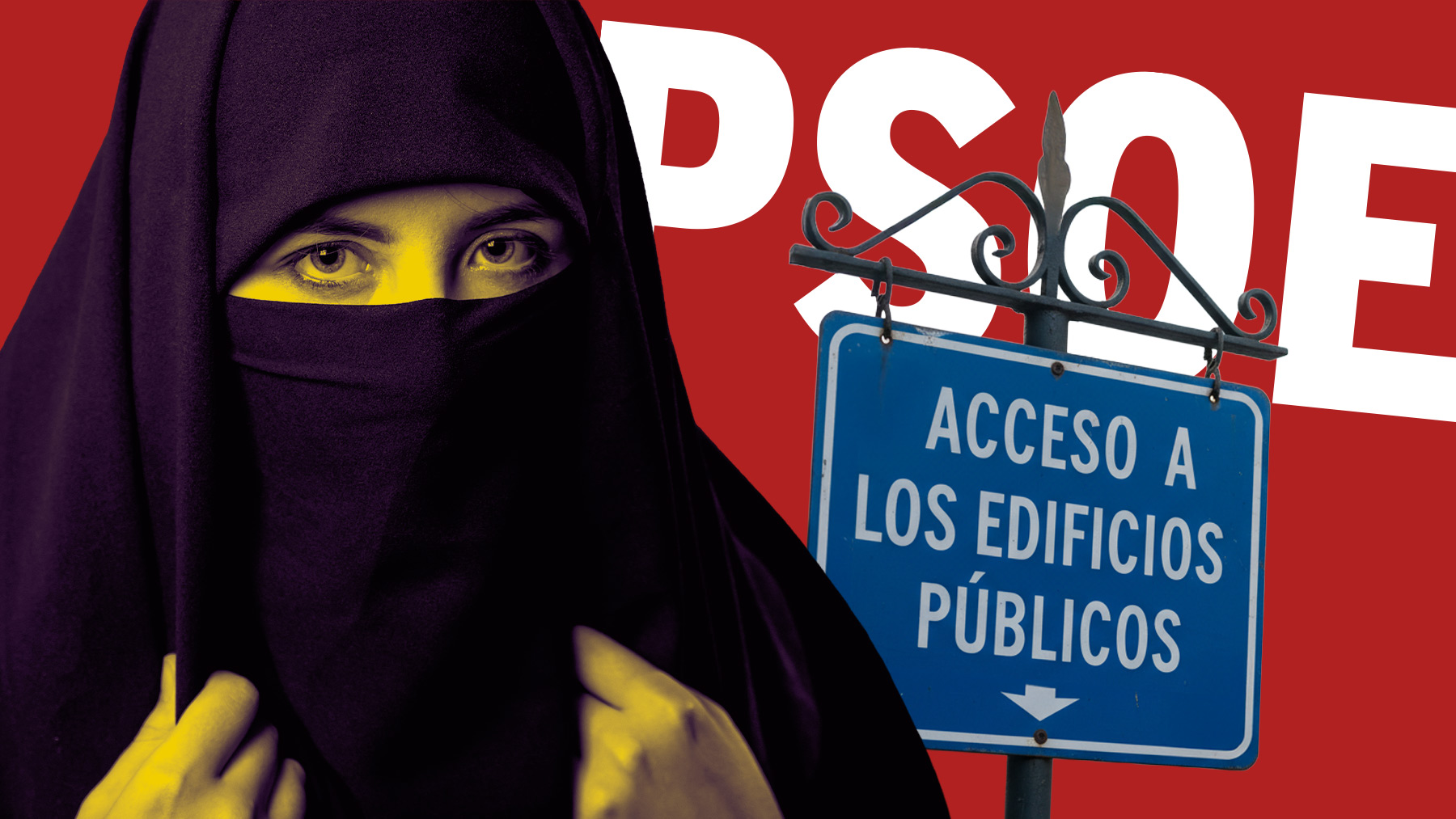 El PSOE y los separatistas de Mallorca defienden el uso del burka en el interior de los edificios públicos