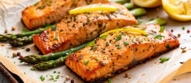 Receta salm&oacute;n