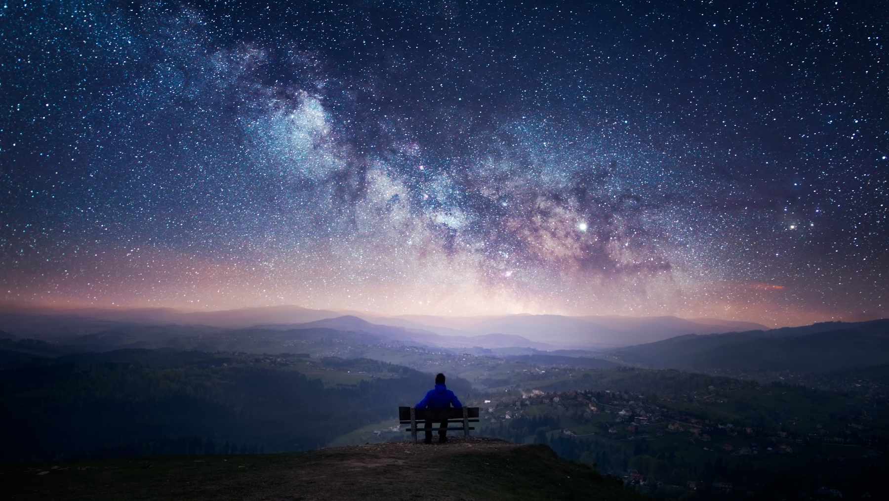 Cúmulos abiertos en el cielo.