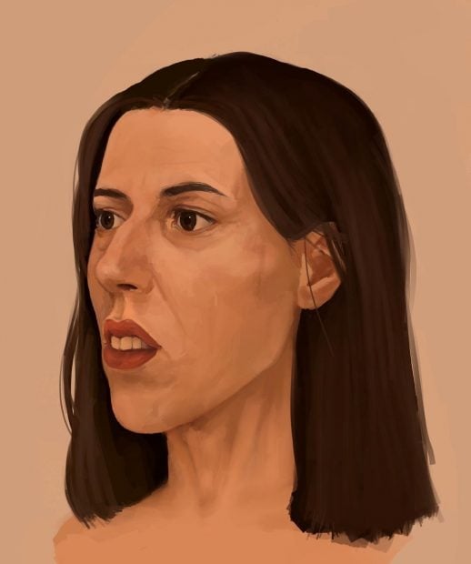 Retrato robot de una mujer cuyos restos mortales aparecieron en Benahav&iacute;s (M&aacute;laga).