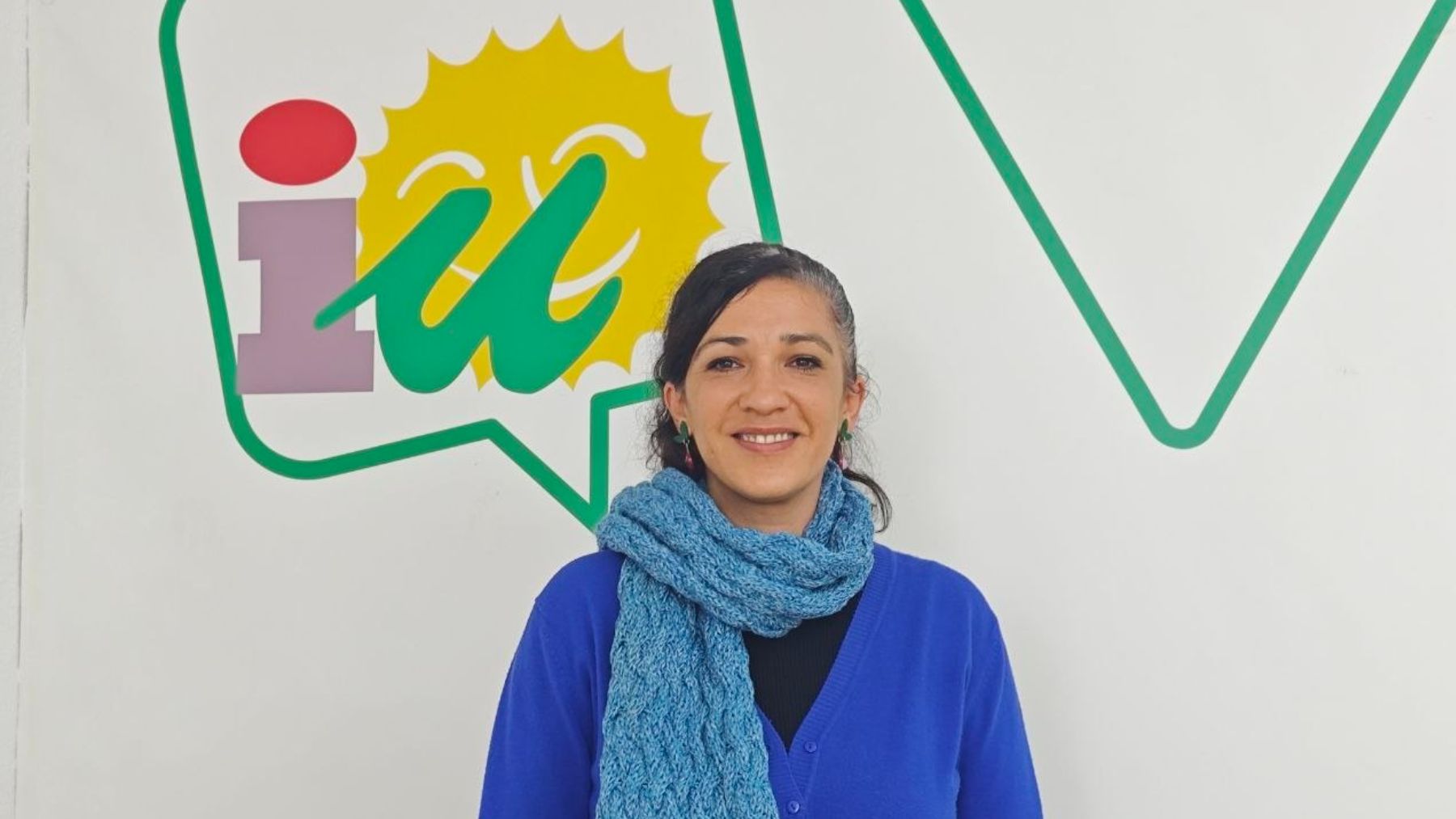 La coordinadora provincial de Izquierda Unida, Toni Morillas.