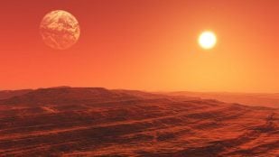 Científicos confirman que una tormenta de arena en Marte secó el planeta. (Foto: Freepik)