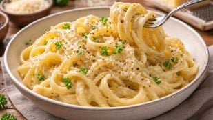Fettuccine Alfredo, pasta, truco, truco de cocina