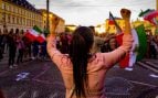 Protesta contra la opresión en Irán.