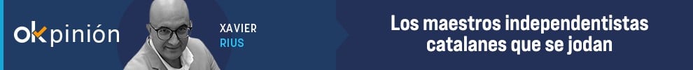 Los maestros independentistas catalanes que se jodan