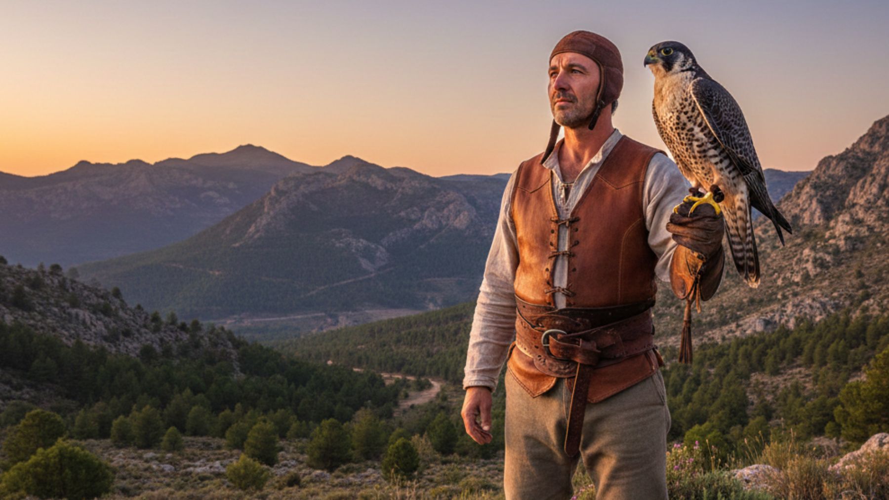 Ricardo, experto aragonés en cetrería, no se muerde la lengua: No es mejor cazador el que más animales mata