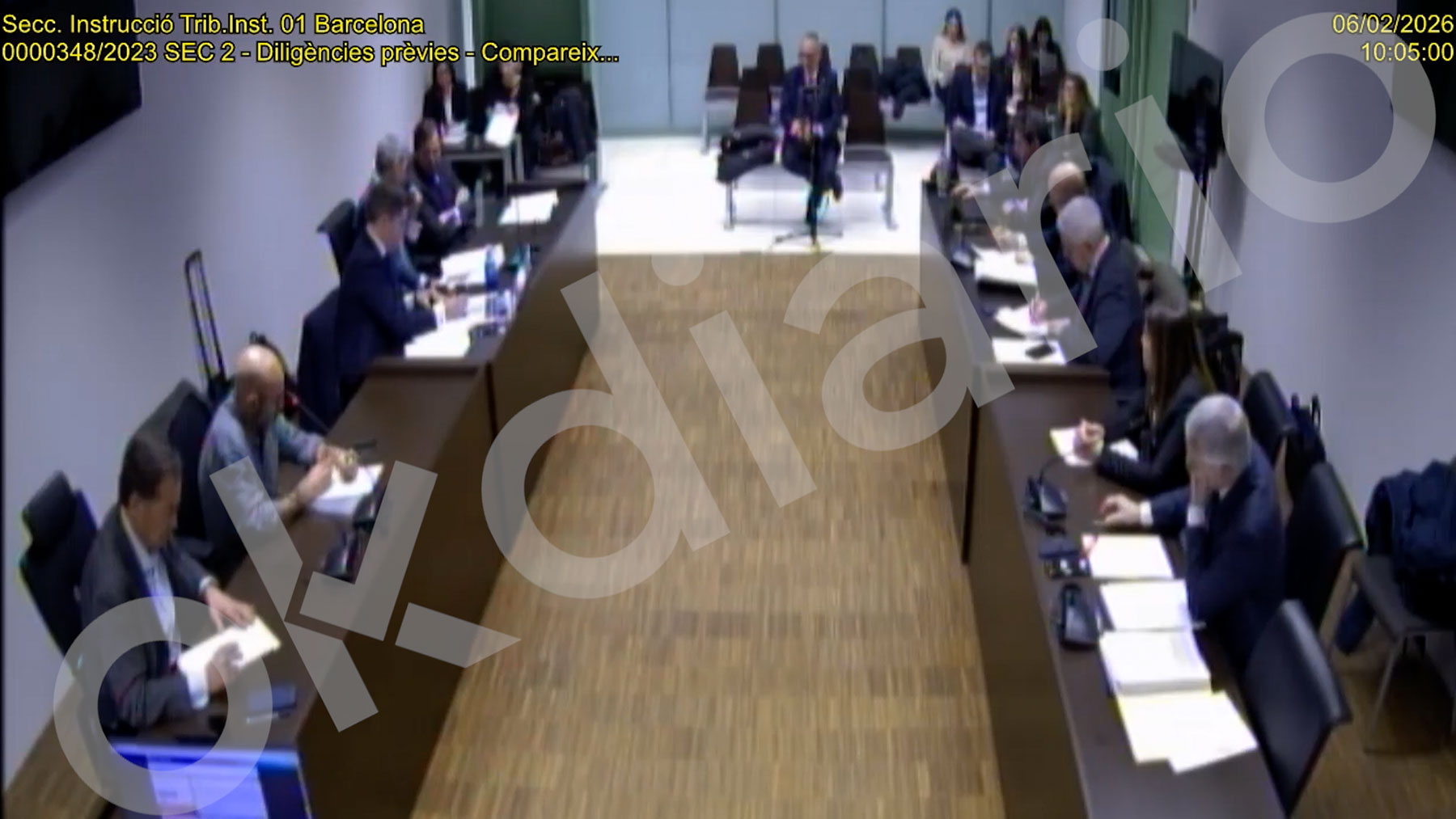 El vídeo de Joan Gaspart ante la juez: Mi relación con Negreira era de