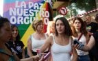 Irene Montero en un acto LGTBI.