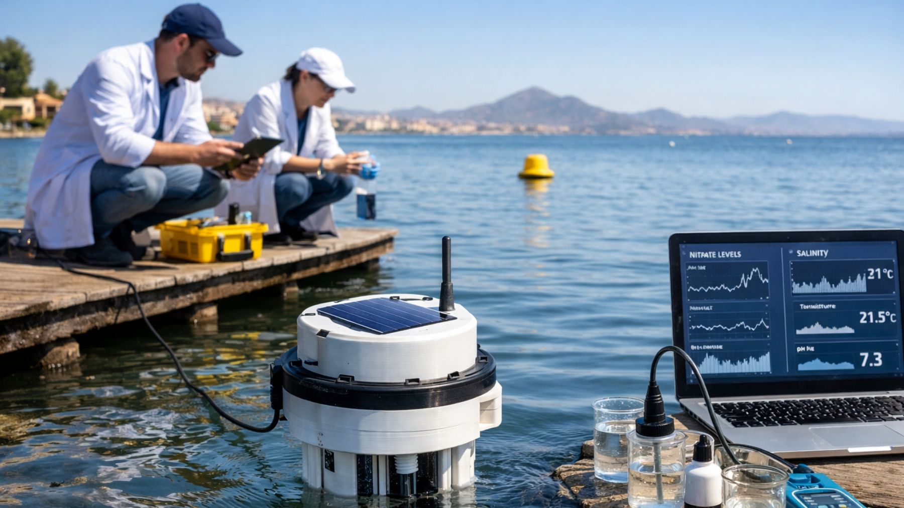 Brindis en la ciencia española: crean un dispositivo con impresión 3D para medir las aguas vertidas al Mar Menor