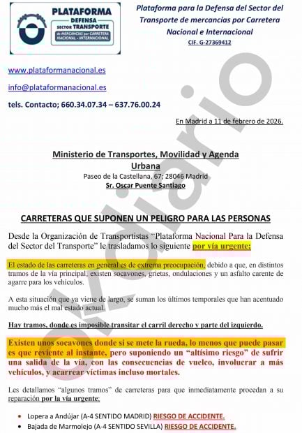 transportistas, carreteras, puente