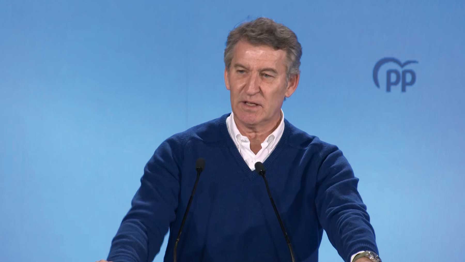 Feijóo fulmina a Óscar López: Un tipo así sólo puede ser ministro de un presidente como Sánchez