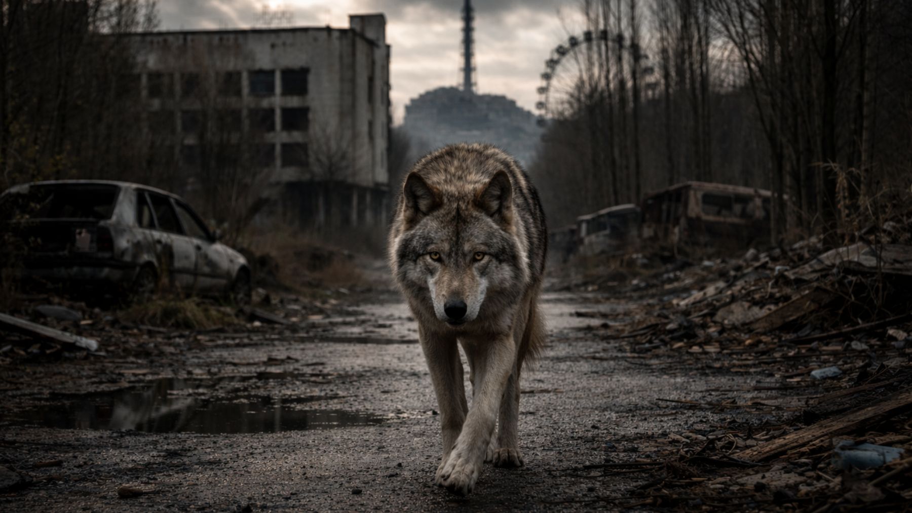 Conmoción en la biología: encuentran lobos mutantes en Chernóbil que han desarrollado genes resistentes al cáncer