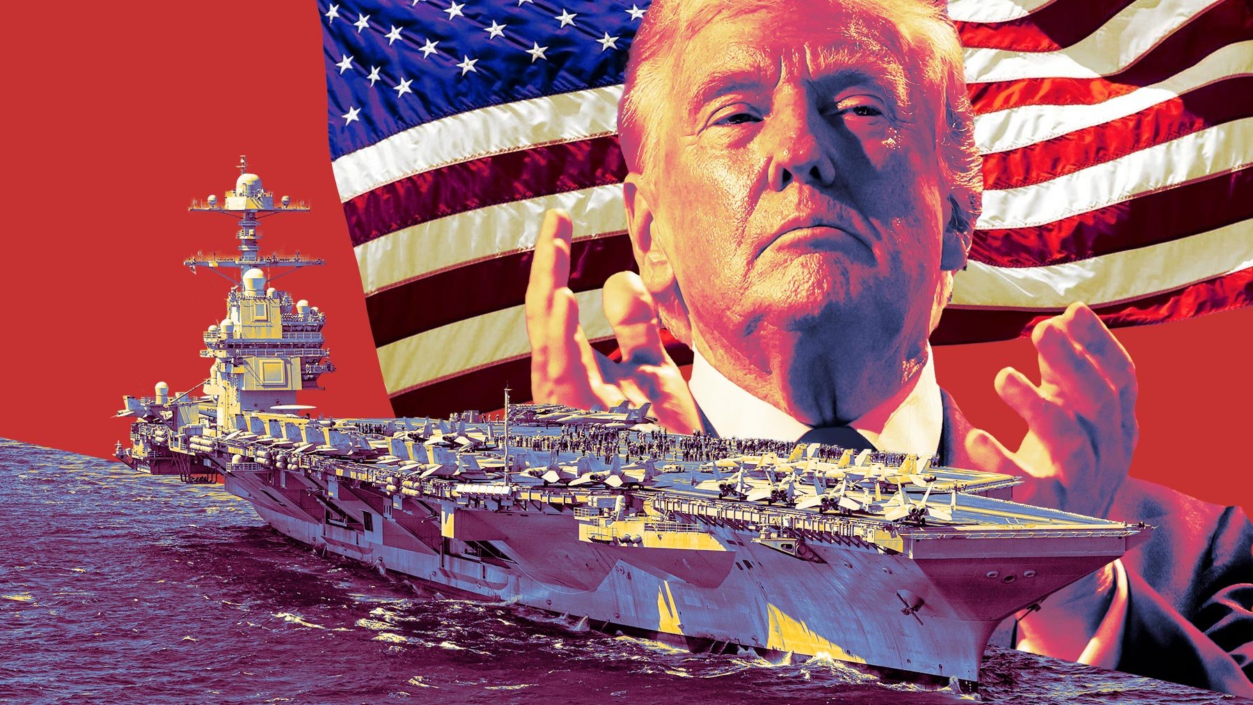 Trump manda el mayor portaaviones del mundo a Oriente Medio: Lo necesitaremos si no hay acuerdo con Irán