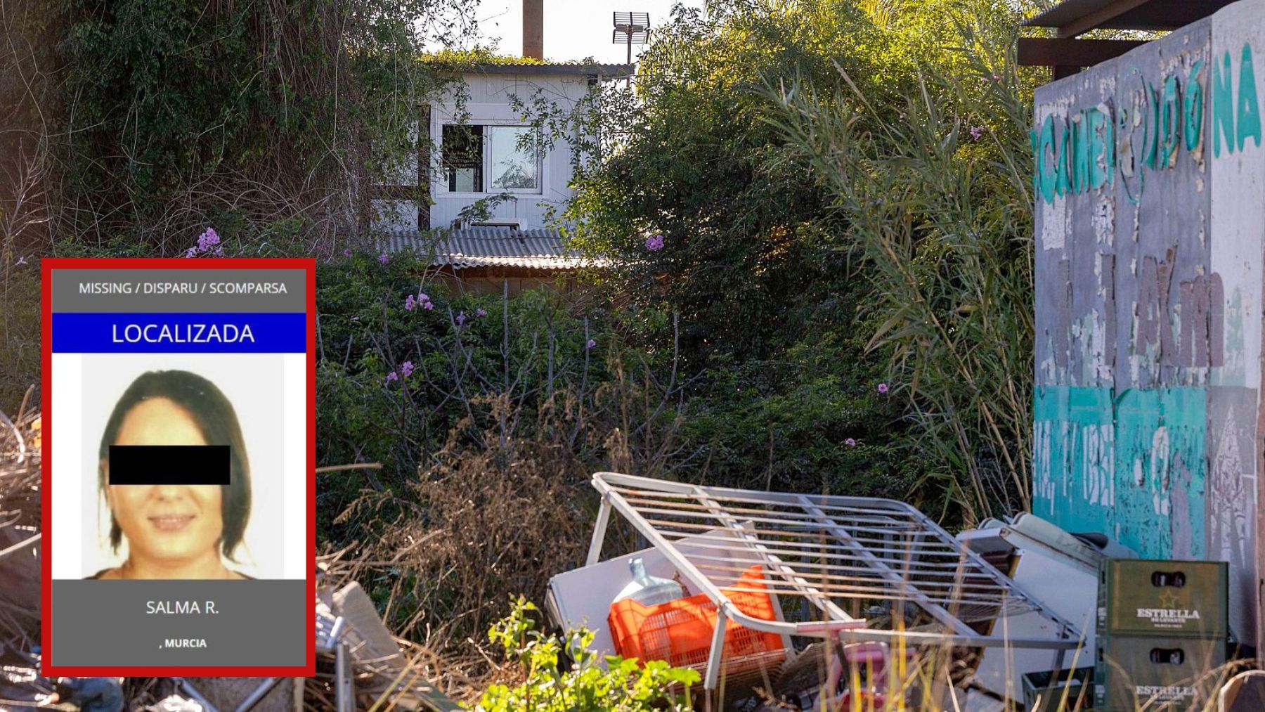 El infierno de una mujer desaparecida hace 2 años en Murcia: secuestrada, apalizada salvajemente y violada