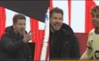 Simeone se burla de Lamine Yamal en el Atlético-Barcelona de Copa. (El Chiringuito)