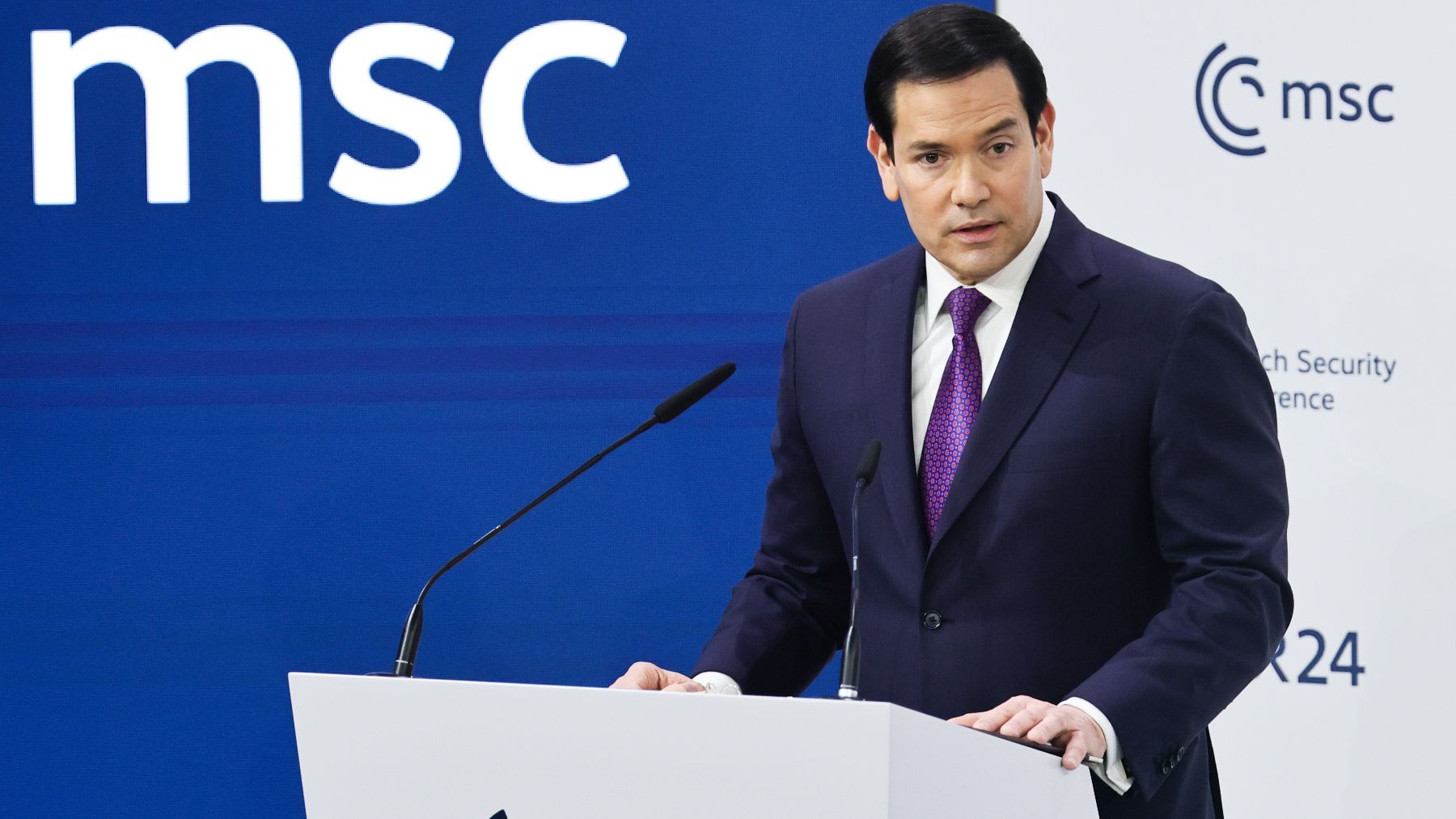 Marco Rubio critica la falta de liderazgo de la ONU y dice que Trump restaurará el orden mundial