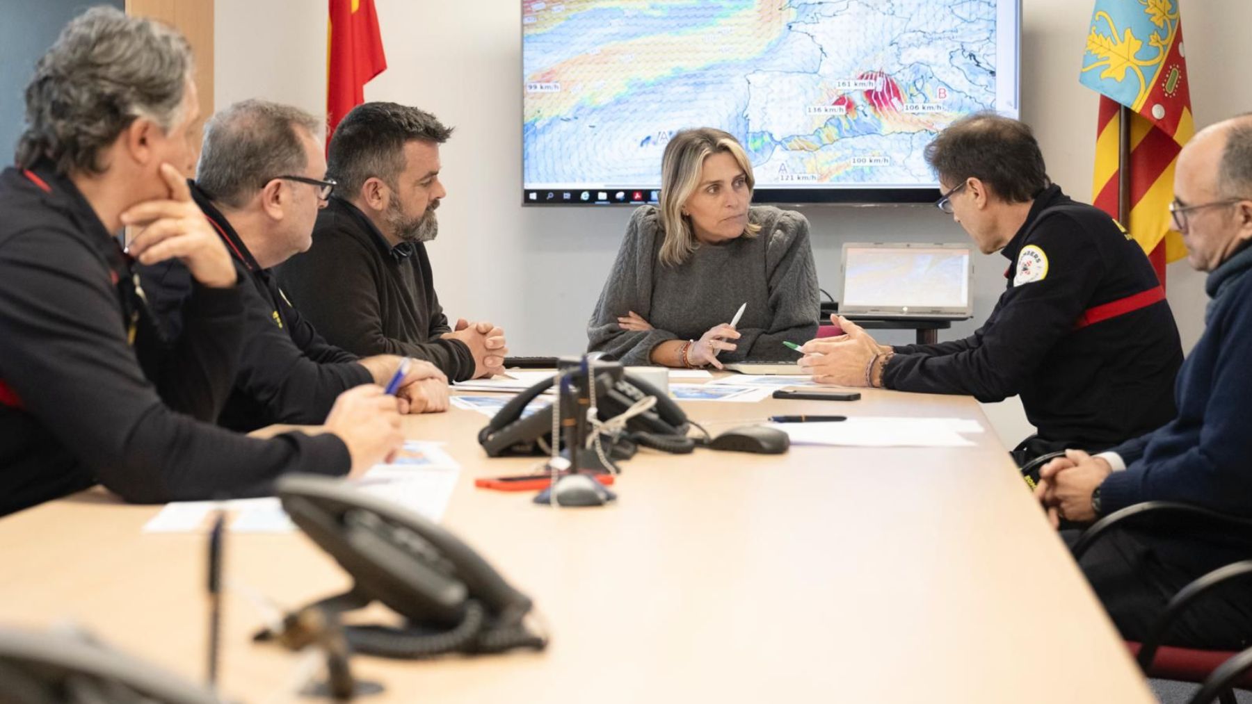 Alerta roja vientos Castell&oacute;n