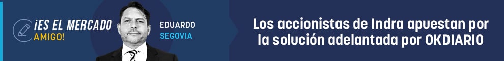 Los accionistas de Indra apuestan por la solución adelantada por OKDIARIO