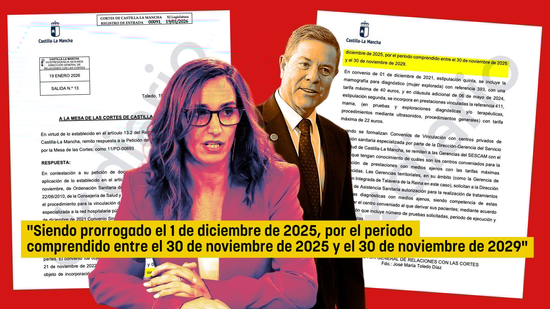 Page firma un convenio con la sanidad privada hasta 2029 mientras el Gobierno de Sánchez quiere limitarla