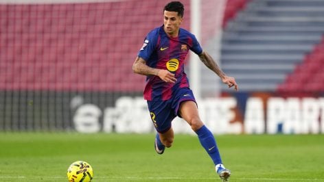 Cancelo con el Barcelona. (Getty)