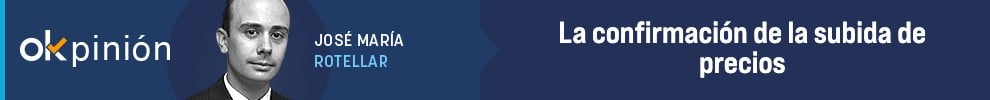 La confirmación de la subida de precios