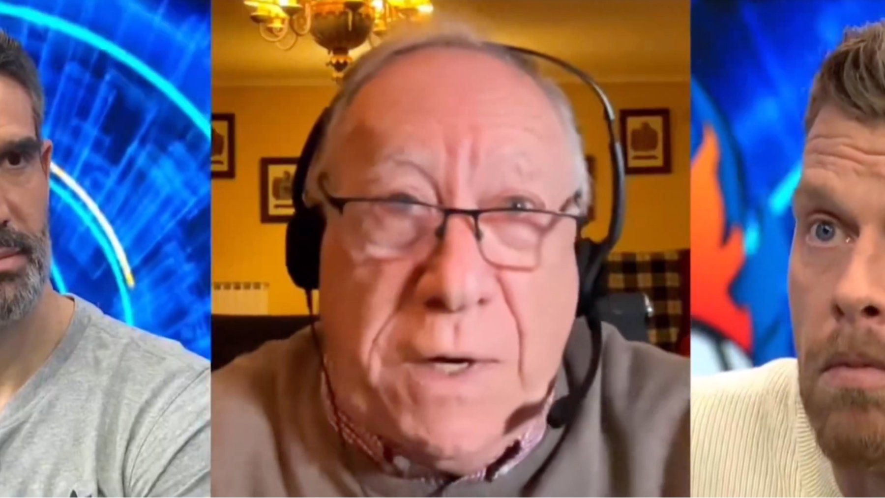 El ex árbitro Urizar Azpitarte, en ‘El Chiringuito’.