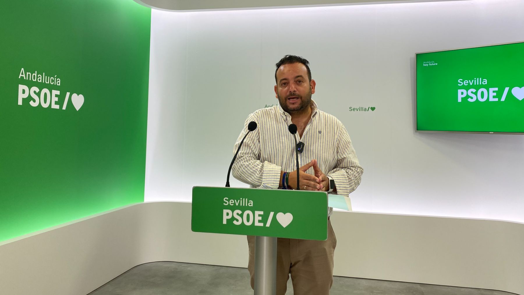 El alcalde socialista de La Algaba (Sevilla), Diego Manuel Agüera.